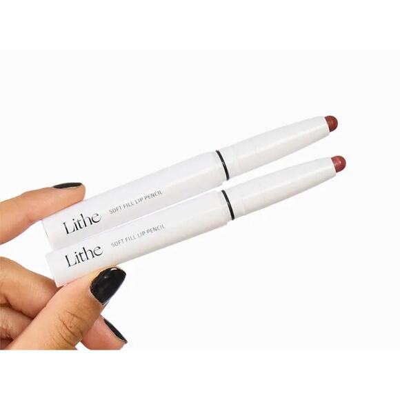 NIP LITHE BEAUTY Soft Fill Lip Pencils in Dusk & Scarlet - Picture 1 of 6